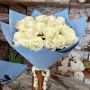 Букет из белых роз